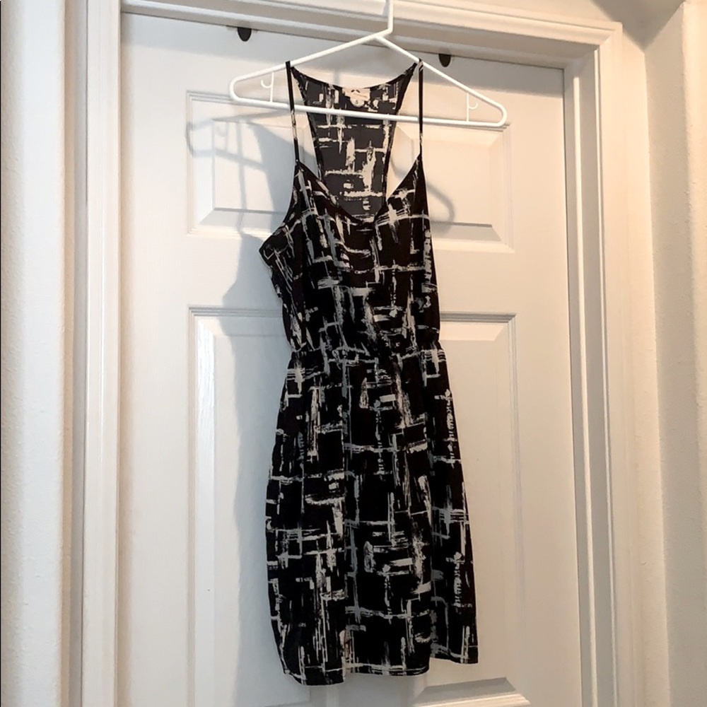 Black and white, short dress